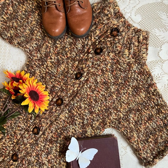 Tabitha anthro seasonal stroll wool blend cardigan coat - Picture 13 of 17